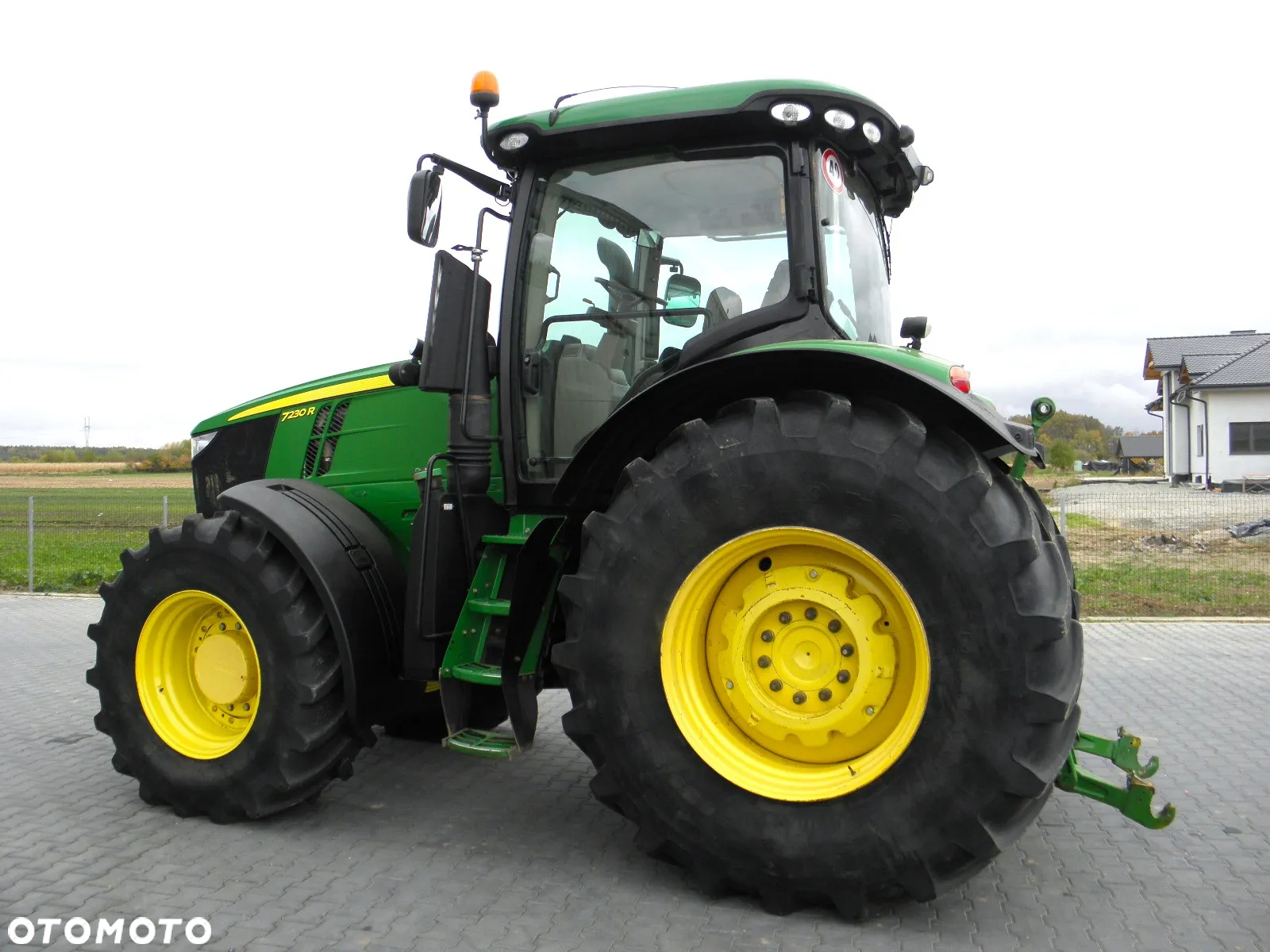 John Deere 7230 R 2012 Rok Nie Malowany, Skrzynia POWERQUAD, Stan Bardzo Dobry - 19