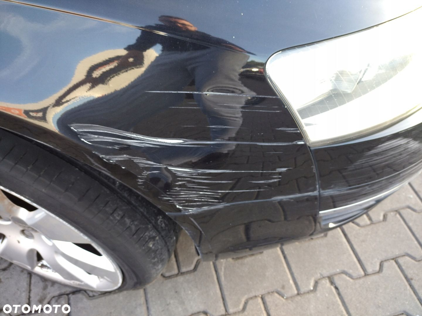 AUDI A6 C6 4F 2.7 TDI PRZÓD ZDERZAK BŁOTNIK MASKA XENON LAMPA CZARNY LZ9Y - 11