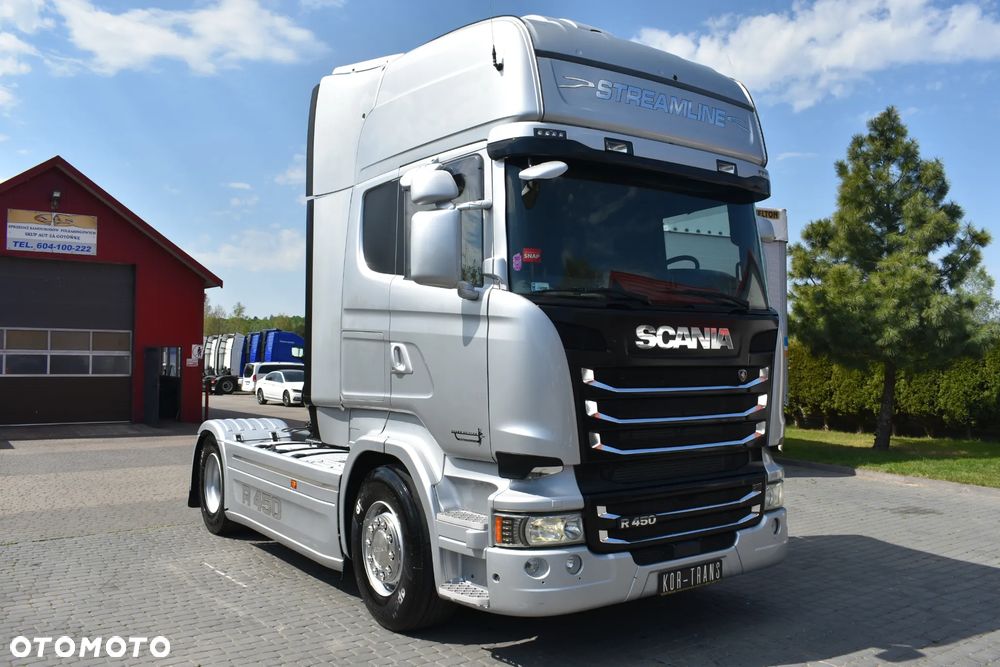 Scania R450 // CROWN EDITION // NAVI // FULL LED TYŁ I PRZÓD // SKÓRY // METALIK // DUŻA NAVI // KLIMA POSTOJOWA // - 1