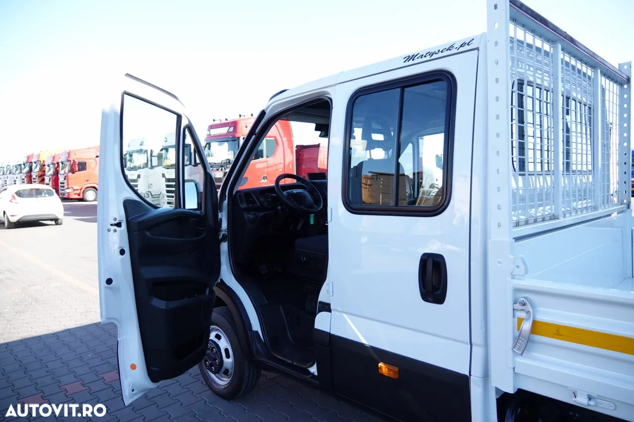 Iveco DAILY 35C16D / 2.3 D / CAMION CU TRACȚIE MIXĂ / BASCULATOR – 2.6 M / CAMION DUBLU / IMPORTAT / CONTRACT DE SERVICE POST-SERVICE - 23