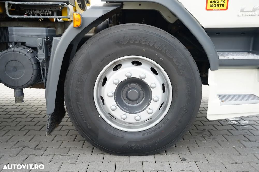 DAF LF 250 / 4X2 / LIVRARE - 7.3 + HDS HYVA HB 150X -E3 / RADIOCOMANDĂ / ROTATOARE / MAX. CAPACITATE DE RIDICARE: 5200 KG / EURO 6 - 25