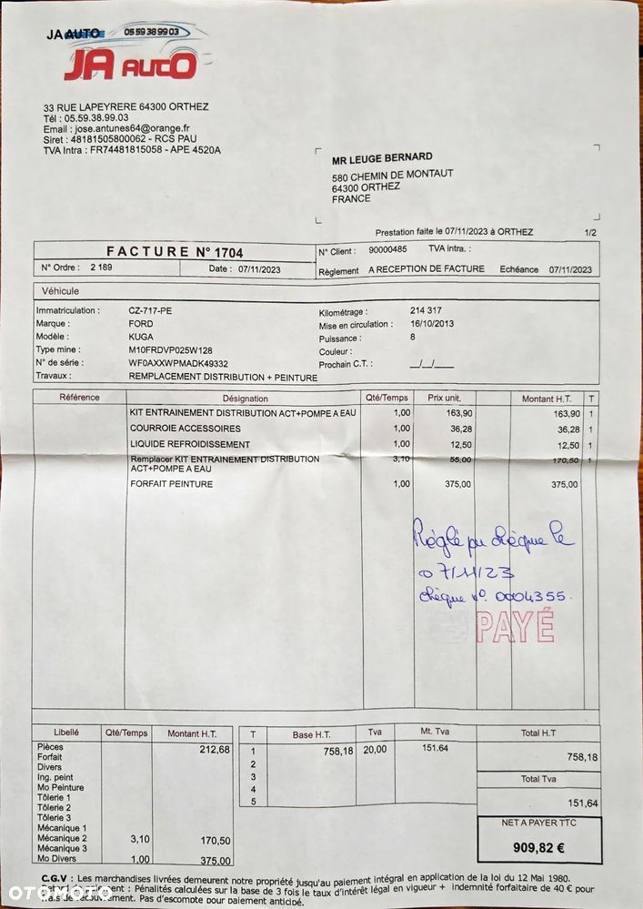 Ford Kuga 2.0 TDCi 2x4 Individual - 37