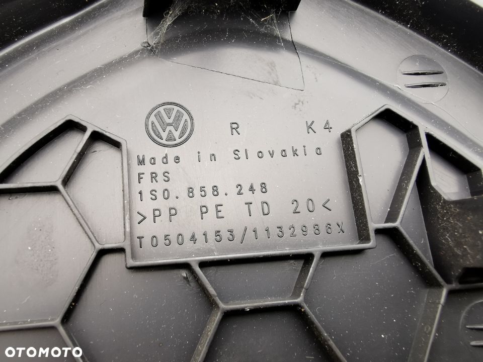 Skoda Citigo Osłona zaślepka deski konsoli prawa VW UP Seat Mii - 3