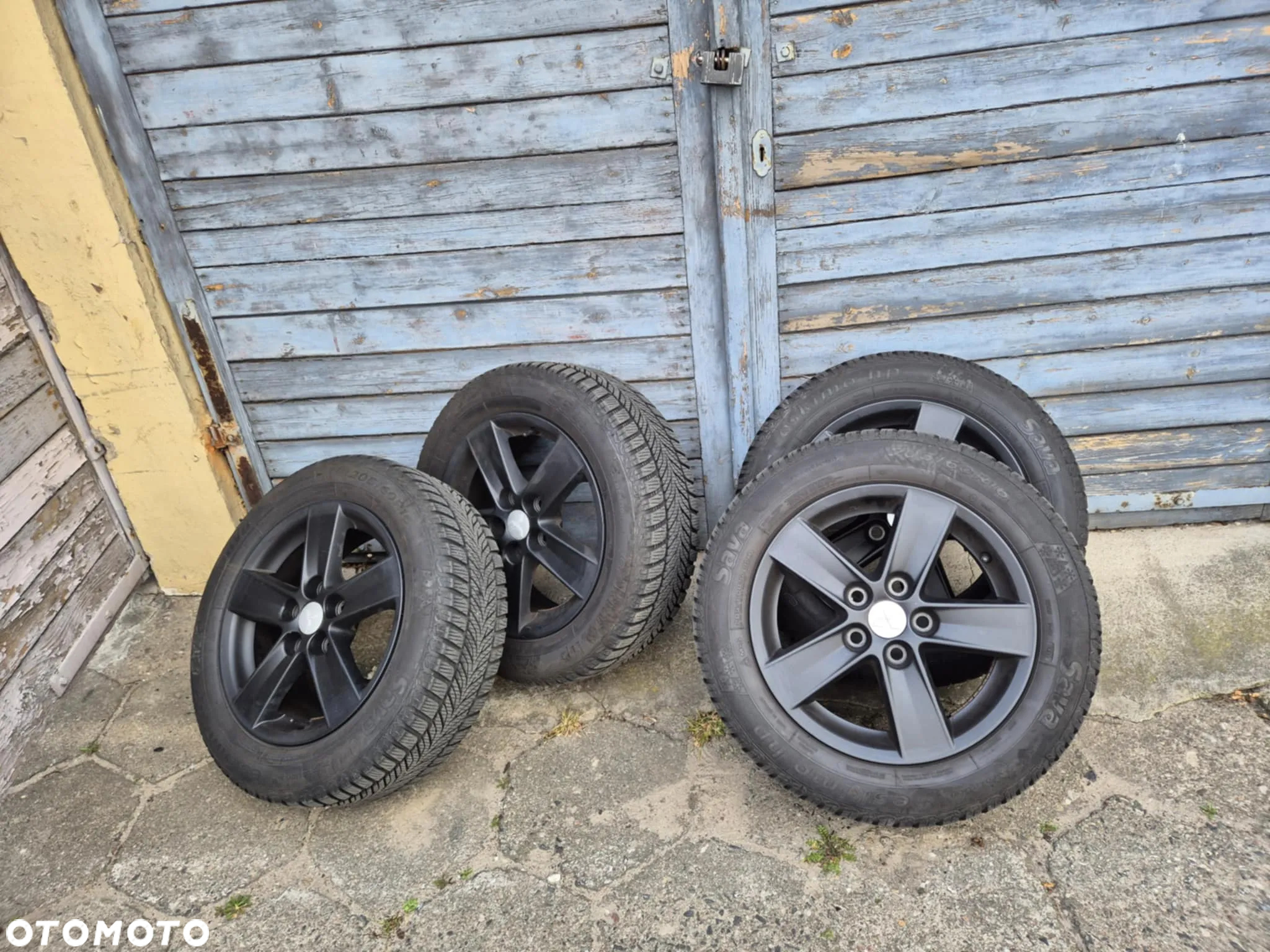 FELGI ALUMINIOWE 16'' MITSUBISHI LANCER SPORTBACK VIII oryginalne czarne - 2