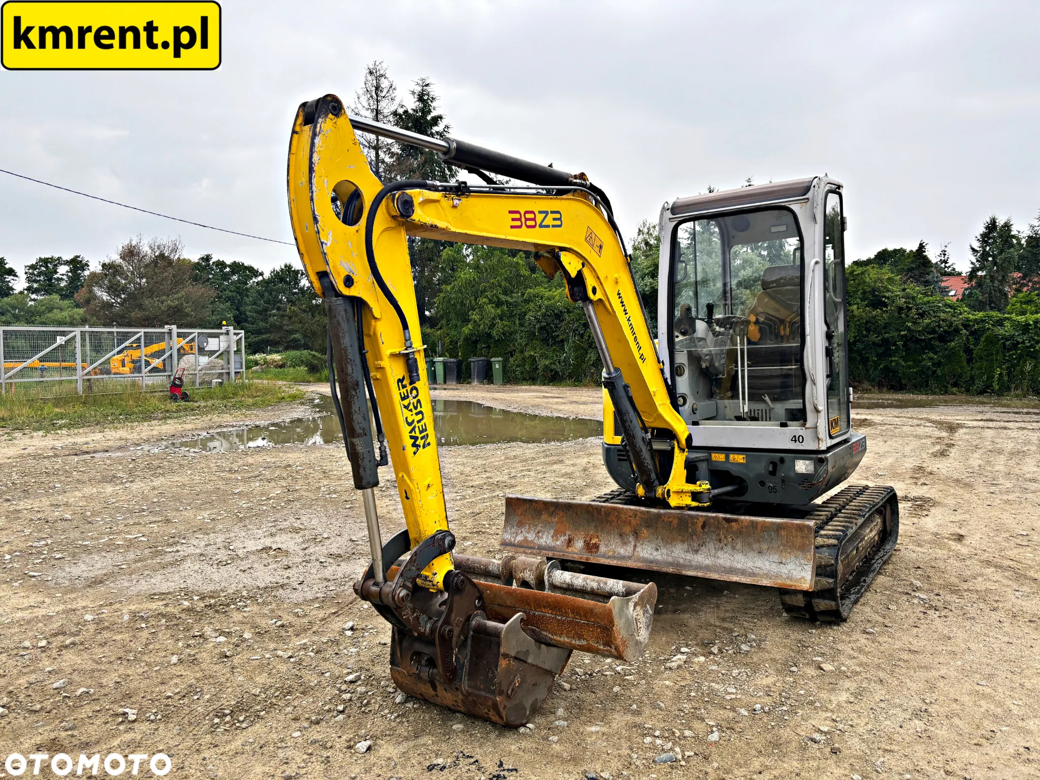 Wacker Neuson 38Z3 MINI-KOPARKA 2012R. | JCB 8040 8035 8030 VOLVO ECR 48 CAT 305 - 7