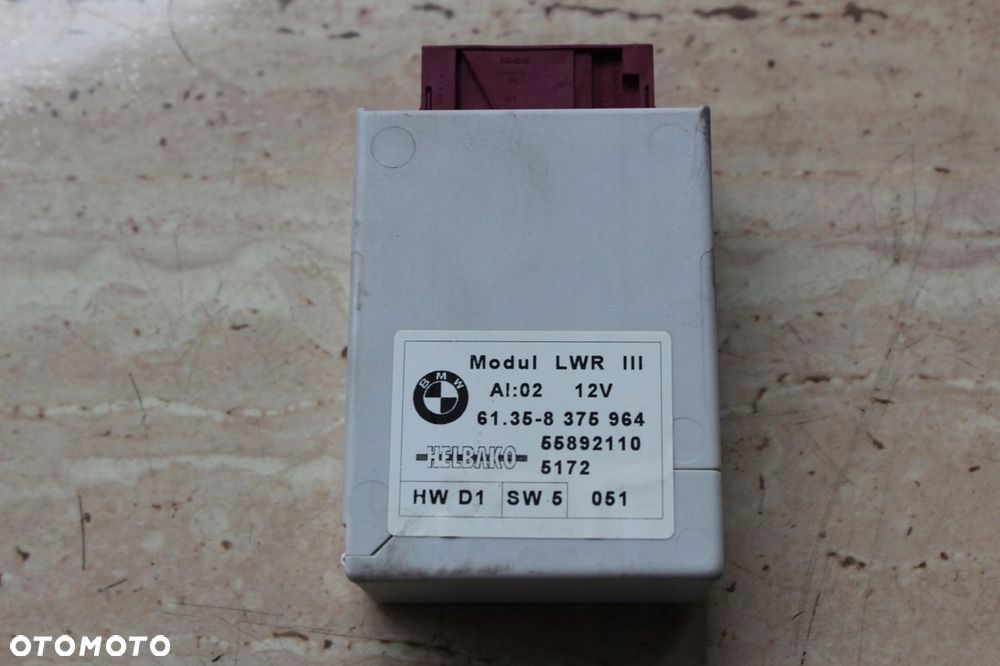 Moduł sterownika świateł BMW e38 e39 e53 8375964 - 1