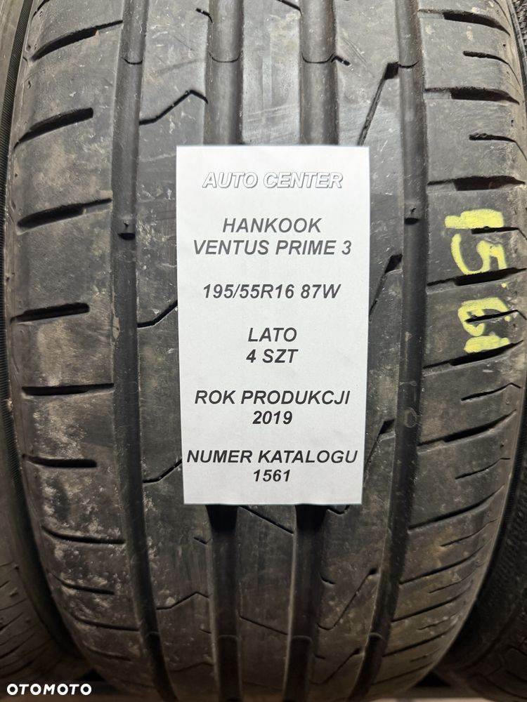Opony letnie 195/55R16 87W Hankook Ventus Prime 3 | 2019 | Komplet - 2