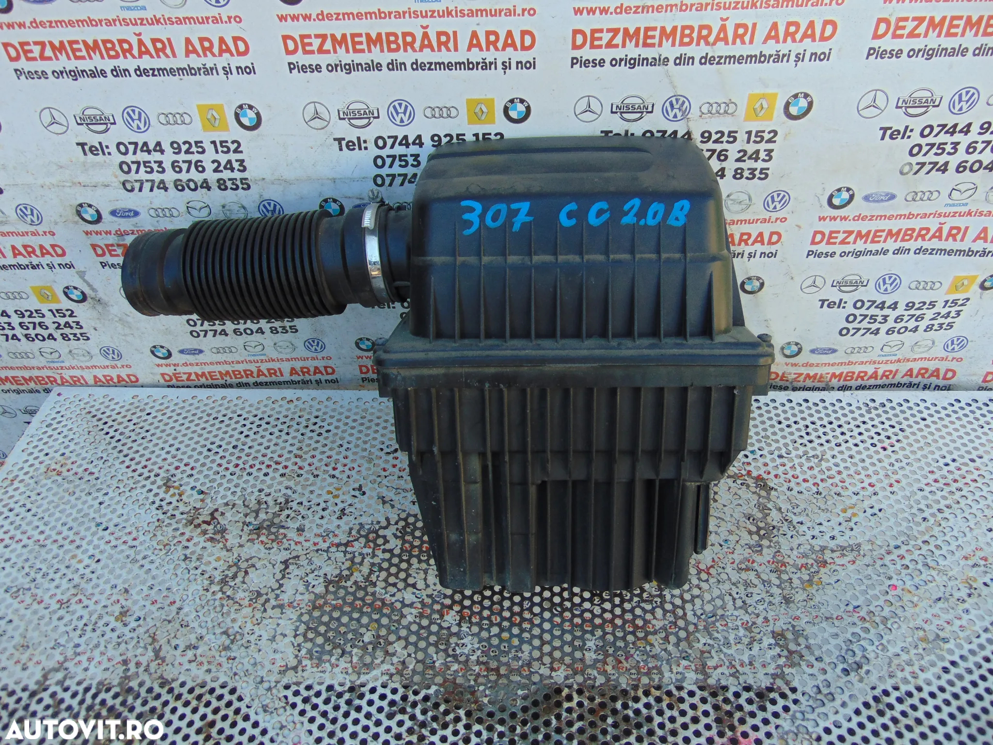 Carcasa filtru aer Peugeot 307 2.0 benzina 307cc - 2