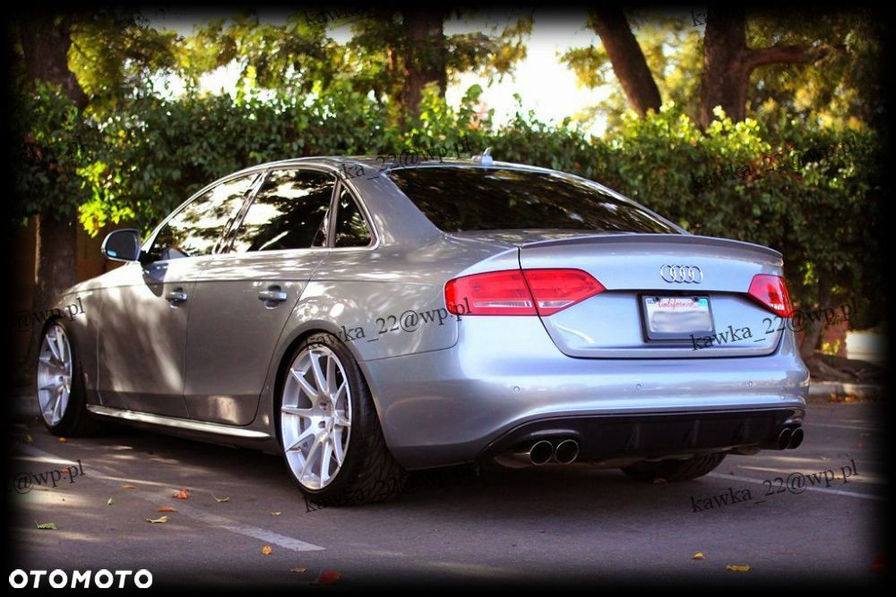 AUDI A4 B8 2008-2012 SEDAN SPOILER LOTKA PODKŁAD!! - 1