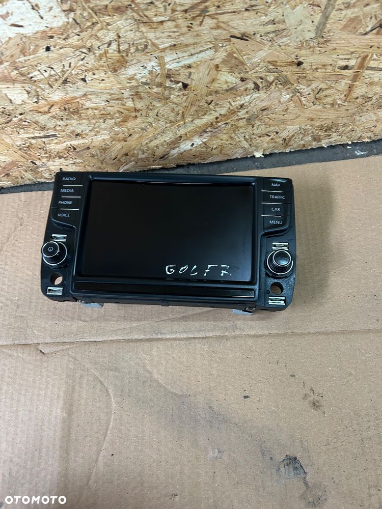 Volkswagen Golf VII Ekran Wyświetlacz 5G0919606 Skoda Octavia III Mib 3 Crafter - 1