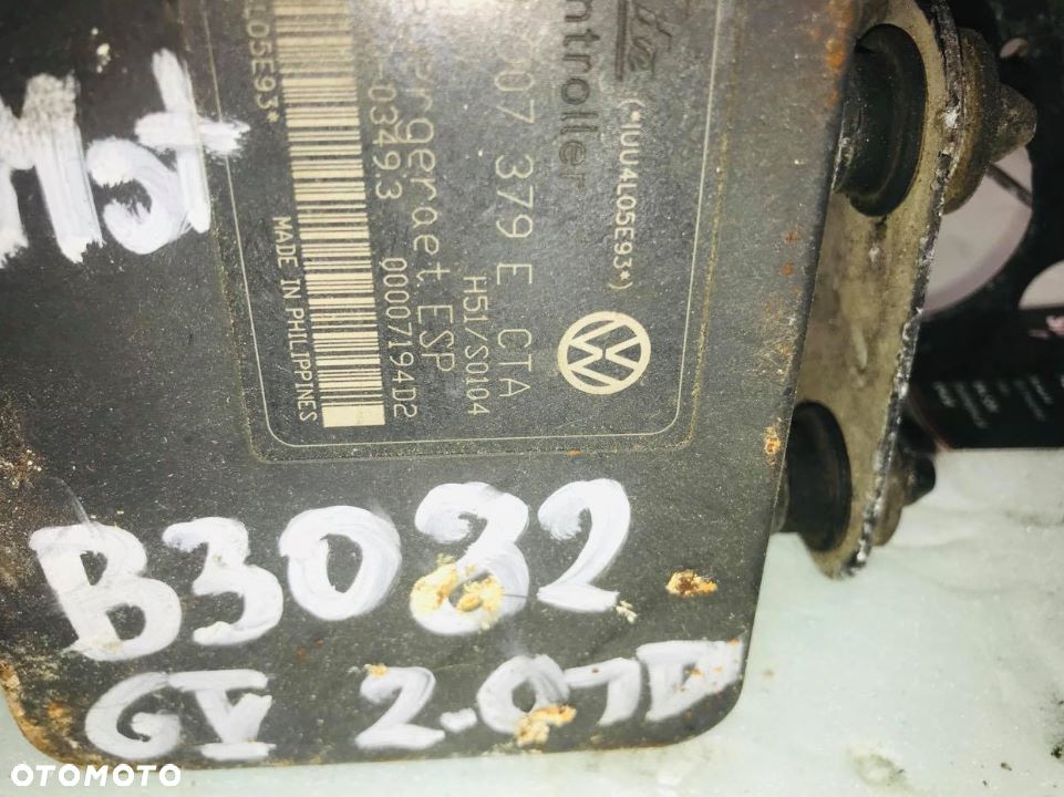 Pompa ABS ESP Audi VW 1K0907379E Golf V 2.0 TDI - 3