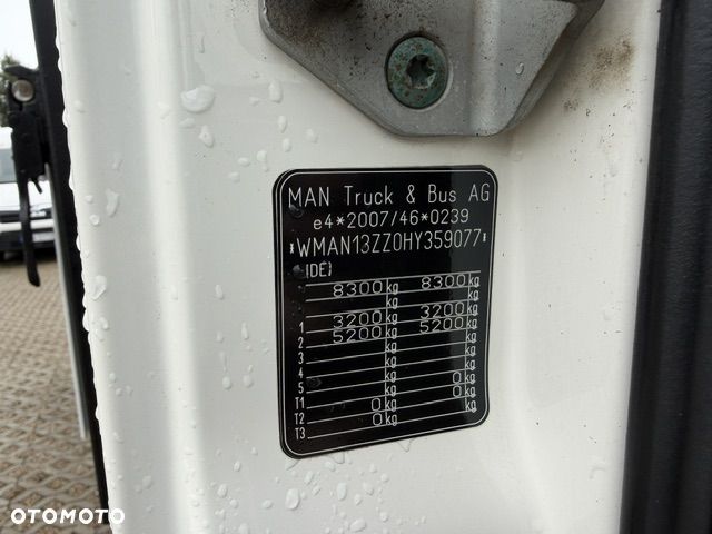 MAN TGL 8.150 - ŁADOWNOŚĆ 3230 KG - 22
