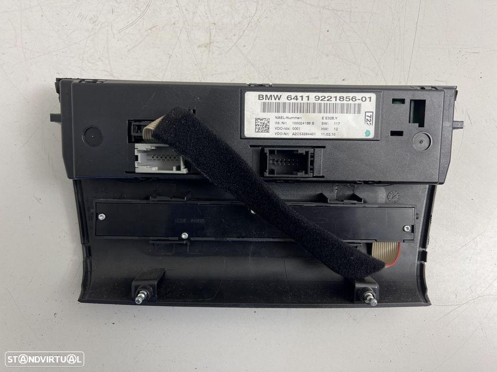 Modulo comando A/C e Sofagem BMW 1 (E87) 922185601 9221856-01 - 2