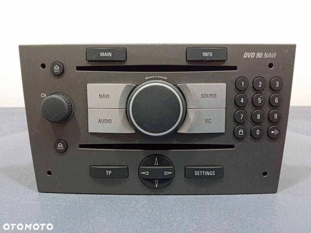OPEL VECTRA C RADIO CD FABRYCZNE DVD 90 NAVI 13163937 - 1