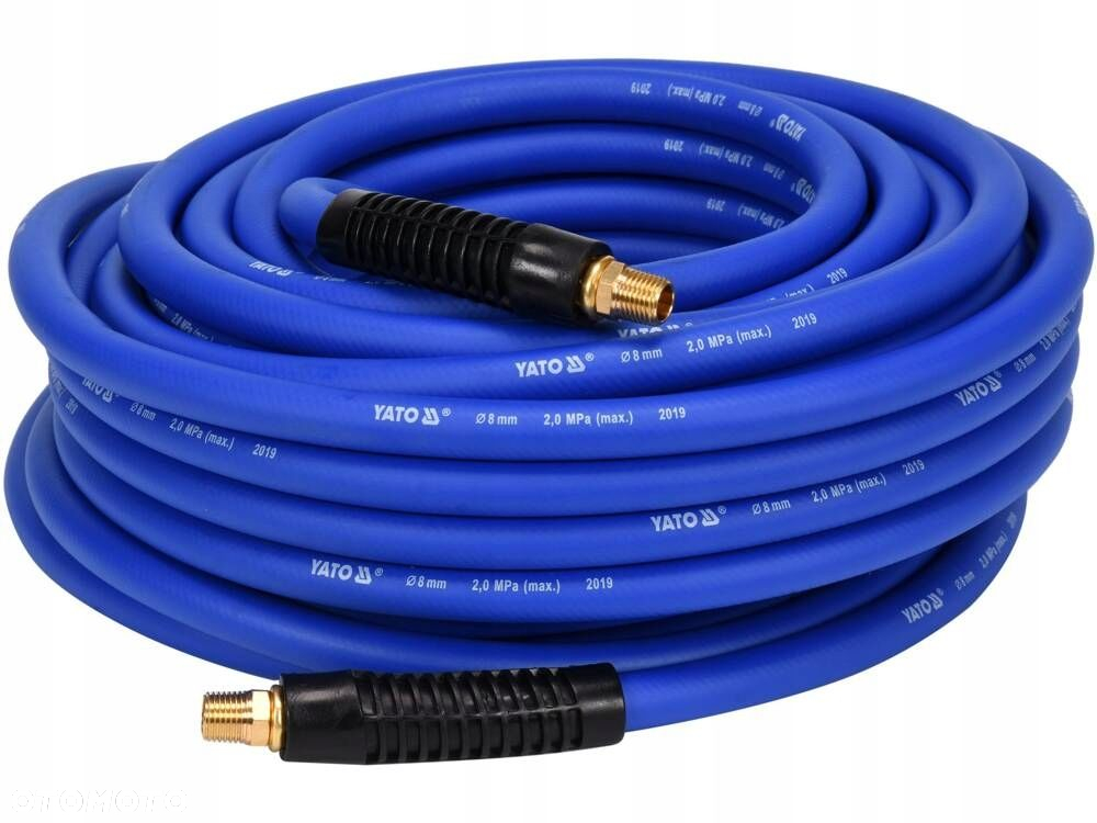YATO WĄŻ PRZEWÓD PNEUMATYCZNY HYBRYDOWY 20M G 1/4 FI 8.0MM YT-24234 - 2