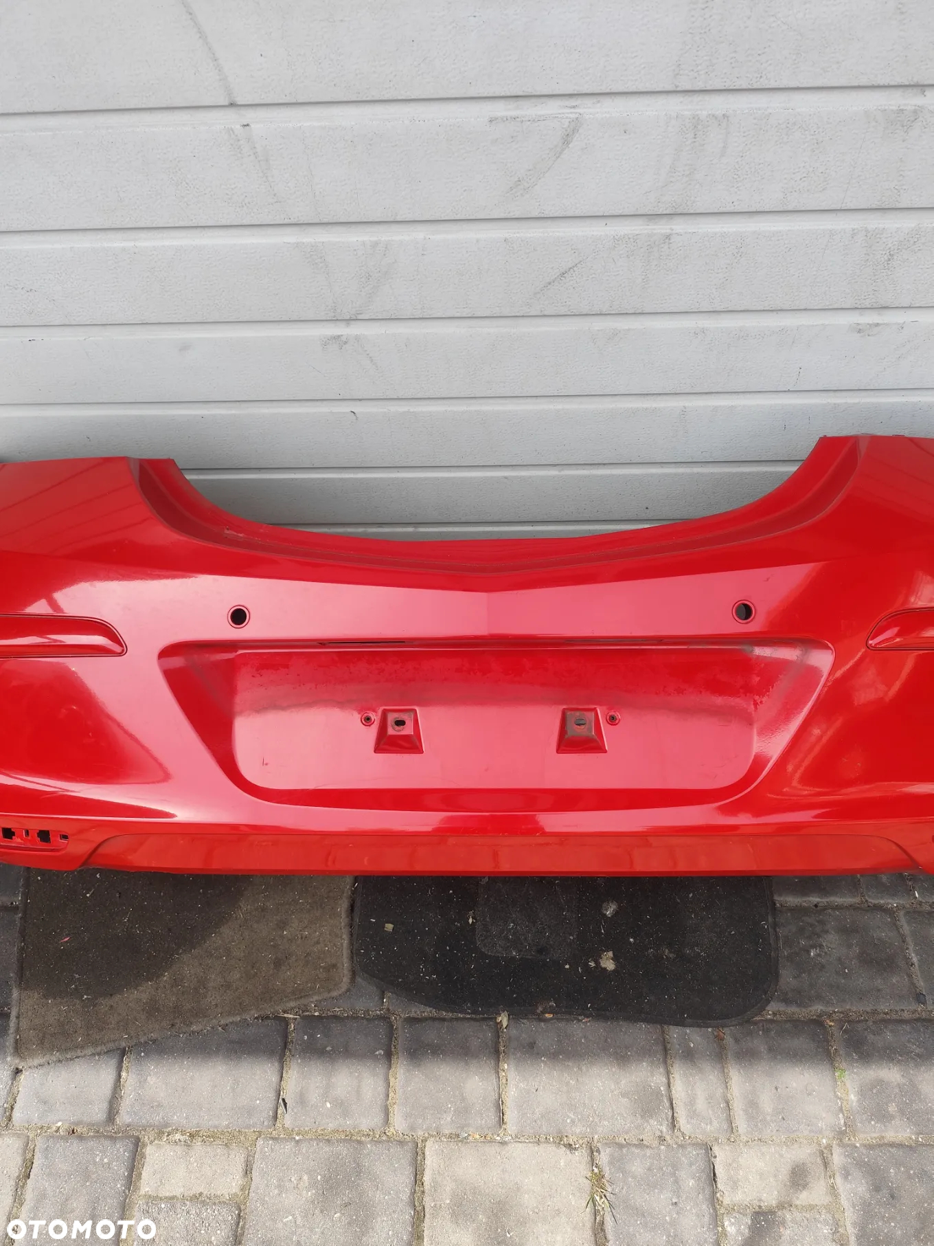 Zderzak Tył Opel Astra H GTC 4 PDC Kod Lakieru Z50B - 4