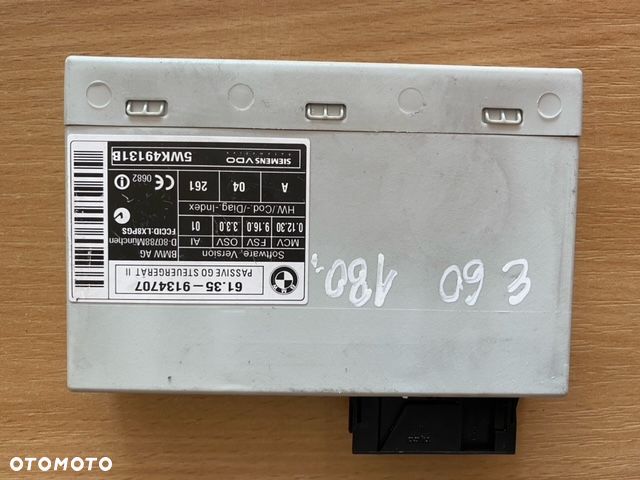 BMW E6x MODUŁ PASSIVE GO 9134707 5WK49131B - 1
