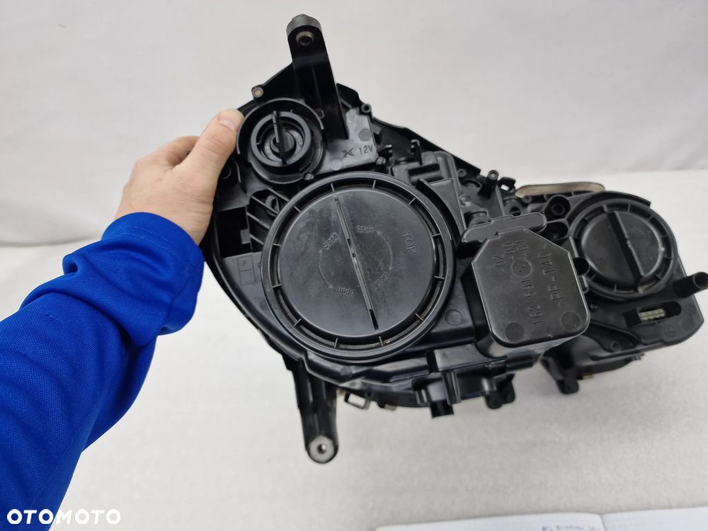 MERCEDES W211 E-KLASSA LIFT 05- LEWA LAMPA PRZEDNIA PRZÓD NIESKRĘTNA XENON , NR AUKCJI LA396 - 9