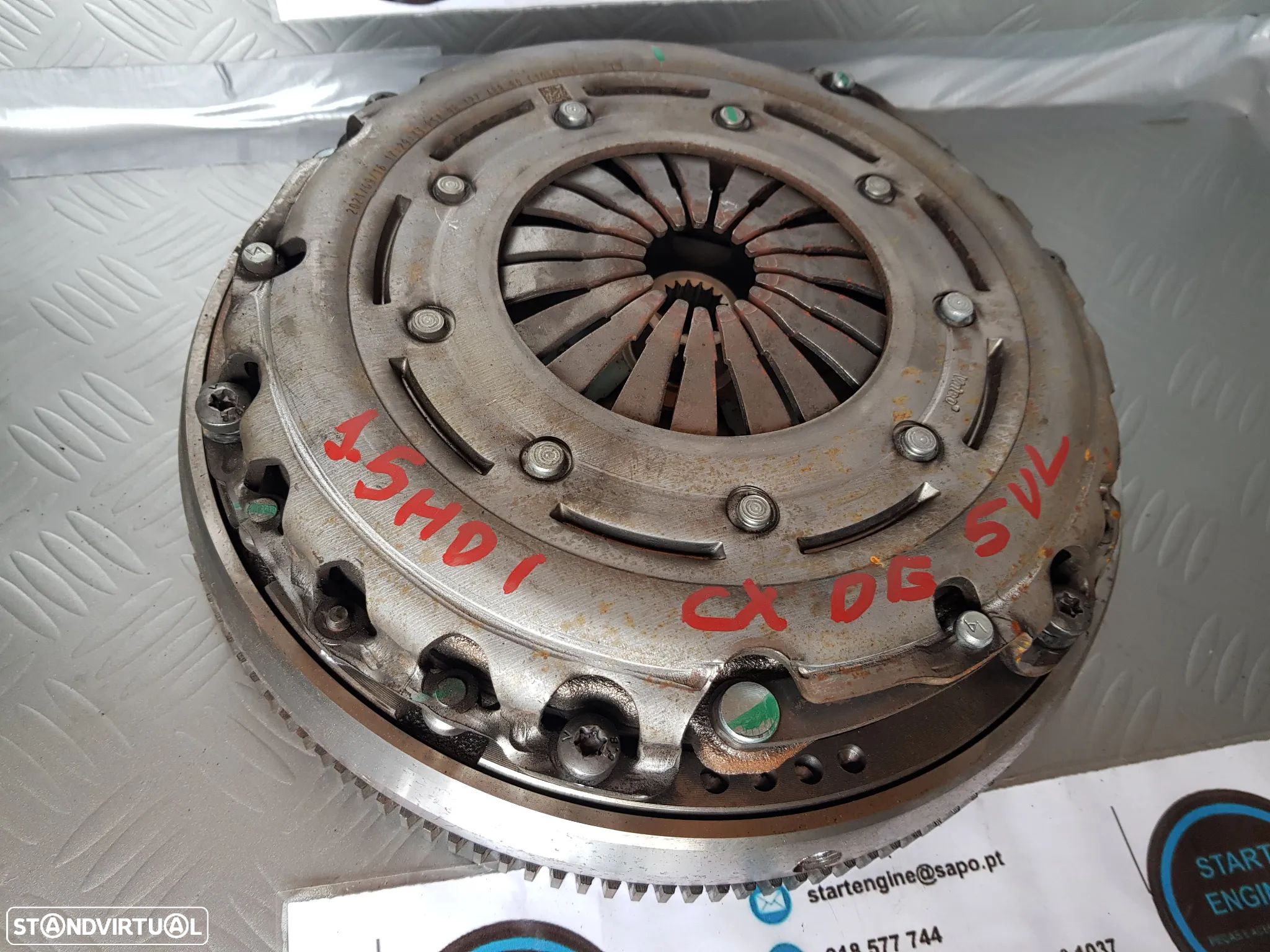 Volante Motor Bi Massa Peugeot Citroen 1.5 HDI - 1