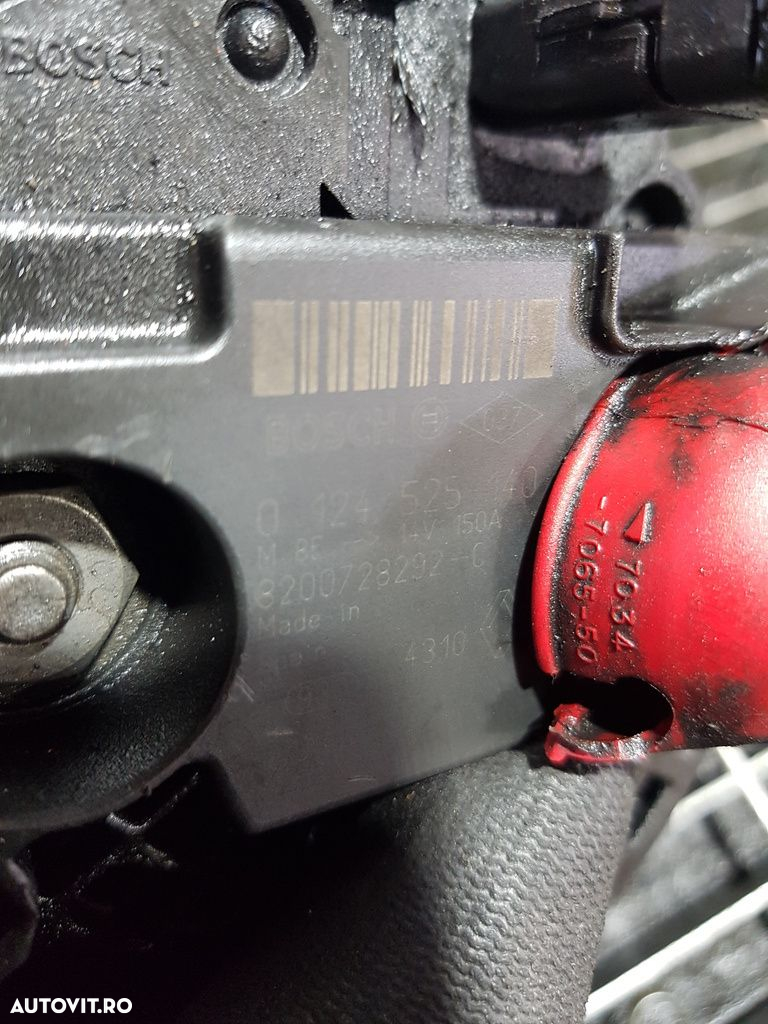 Alternator Nissan Qashqai Facelift 1.5 Dci 2010 - 2013 110CP 1461CC Euro5 (706) Diesel ... - 5