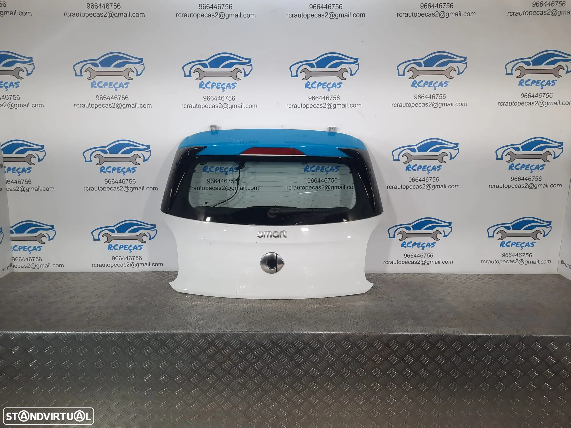 .PORTA TAMPA MALA SMART FORFOUR HATCHBACK 453 MOTOR PUXADOR VIDRO 3°STOP - 2