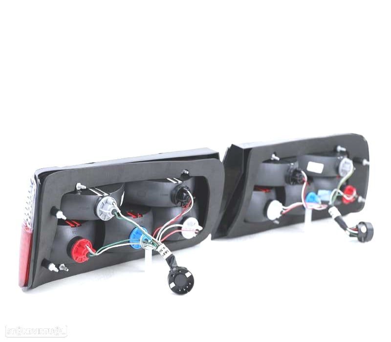 FAROLINS TRASEIROS BMW E30 87-90 CABRIO TOURING 90-93 VERMELHO BRANCO - 2