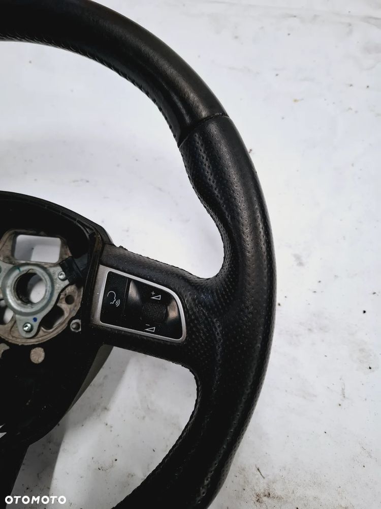 Kierownica 3-Ramienna Czarna Skóra 8R0419091F Audi A3 A4 A5 Q5 - 5