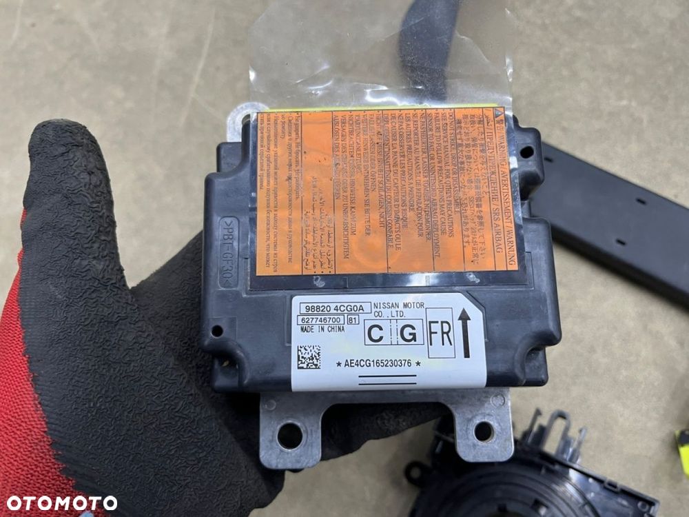 Deska rozdzielcza Nissan X-Trail III T32 Rogue 13-17r. poduszki powietrzne AIRBAG pasy - 16