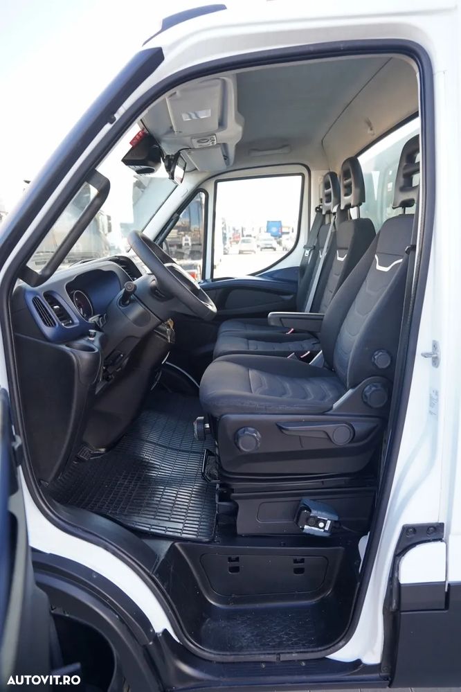 Iveco DAILY 70-180 / BASCULATOR SPATE 2.8 M / MTA: 7.0 T / BLOCARE PUNȚI / DUBLU / HI-MATIC - 24
