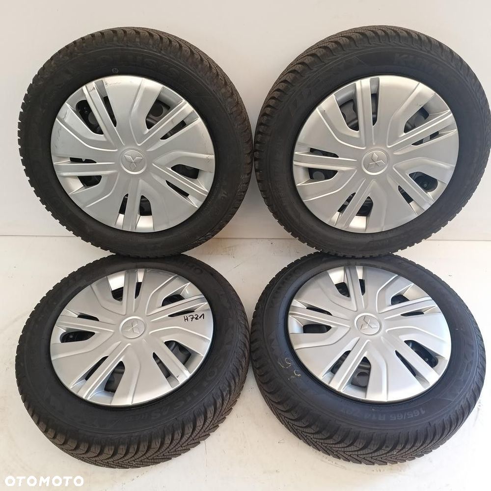 Koła 4x100 14 Mitsubishi Space Star + Kołpaki (H721) - 1