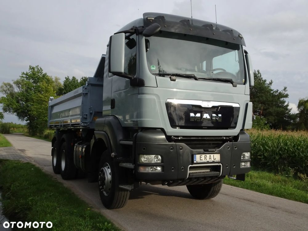 MAN TGS 26.480 6X6  Kipper Meiller 3-stronny Hydroburta stan idealny - 13