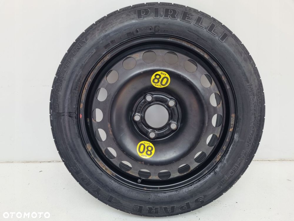 KOŁO DOJAZDOWE Opel Vectra C Astra H dojazdówka 125/85 R16 2160115 5x110 - 2