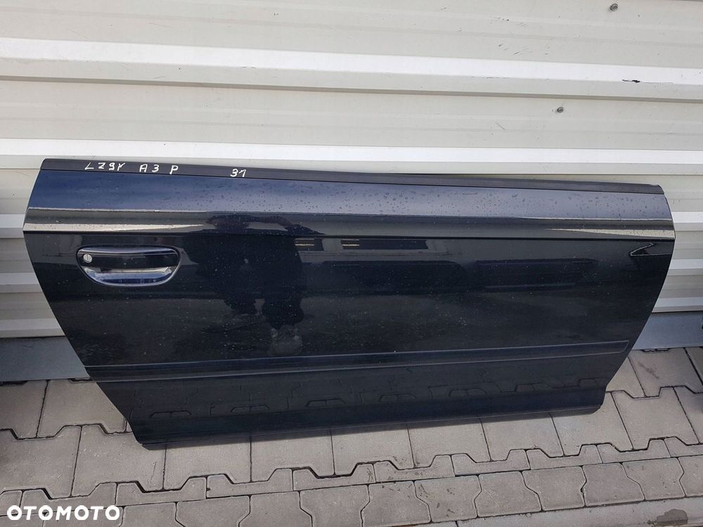 AUDI A3 8P 04-12r DRZWI PRAWE 3D LZ9Y - 2