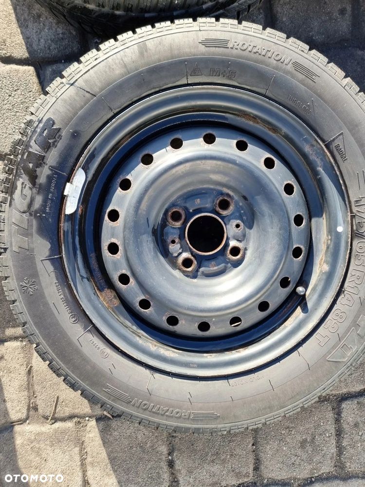FELGI STALOWE OPONY ZIMOWE 14 DAIHATSU MATERIA - 3