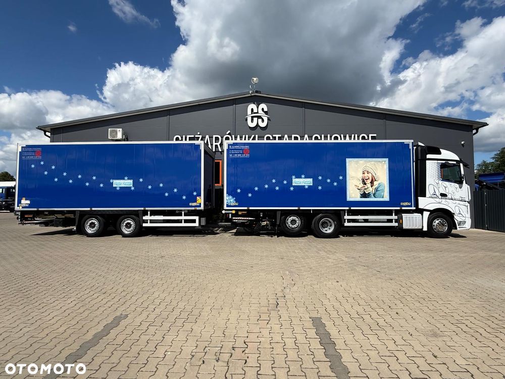 Mercedes-Benz Actros 2545 Zestaw przejazdowy chłodnia tandem 36 Epal // Świeżo z Niemiec !! - 10
