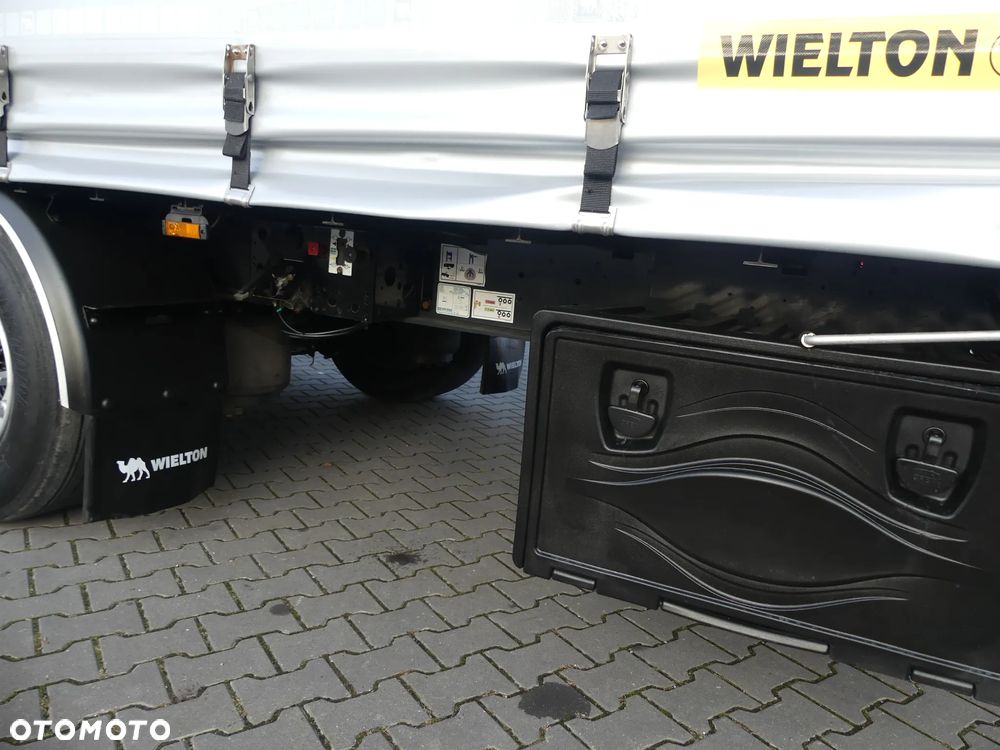 Wielton MEGA / FIRANKA / OŚ PODNOSZONA / ZADBANA / DACH PODNOSZONY / - 20