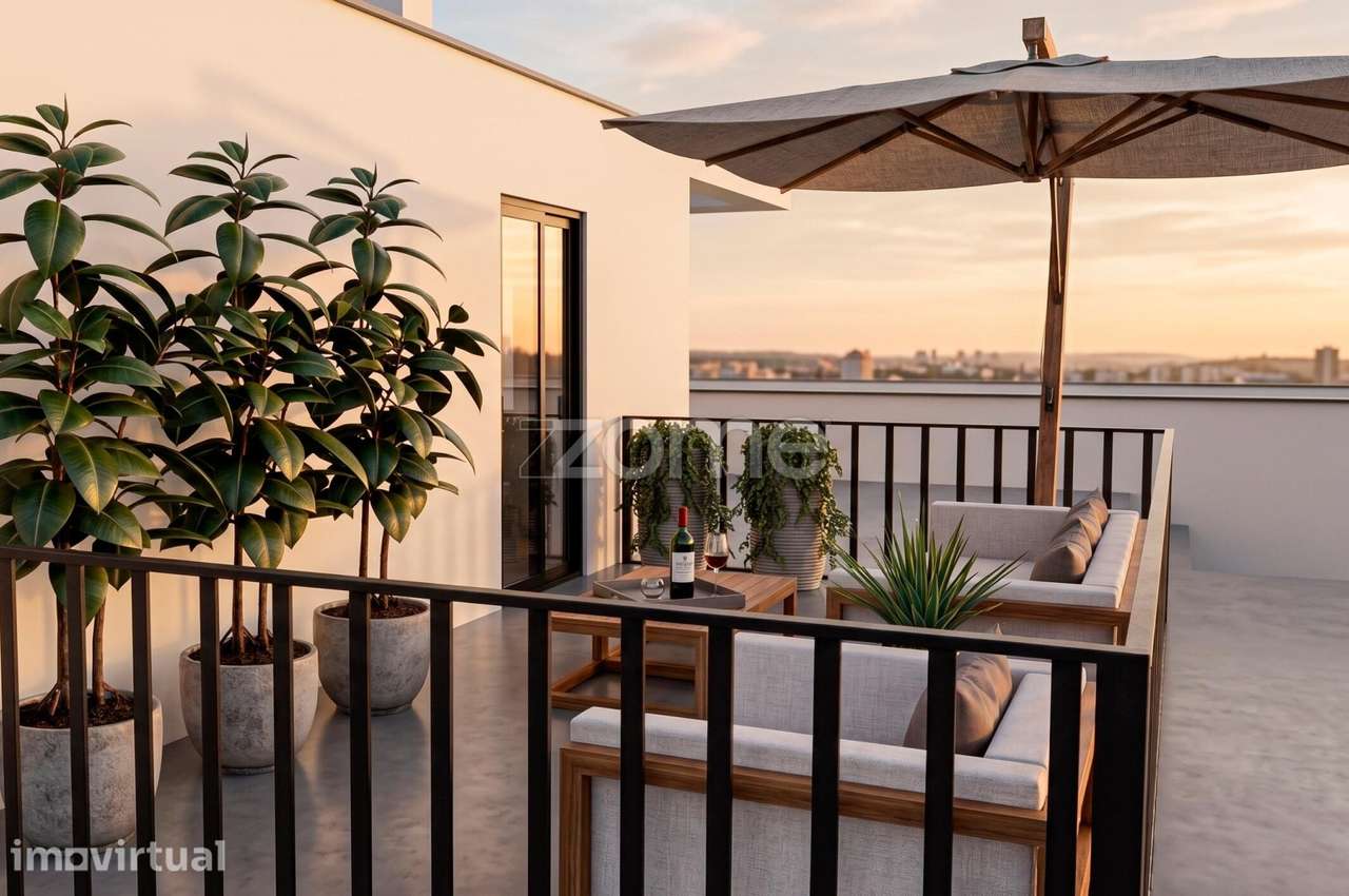 Apartamento T2 com Terraço e Estacionamento - Grande imagem: 4/19