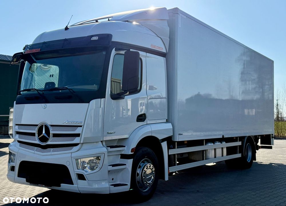 Mercedes-Benz ACTROS 1827 / KONTENER / WINDA / 19 EUROPALET / SYPIALKA / AUTOMAT / SPROWADZONY / 2018 ROK - 2