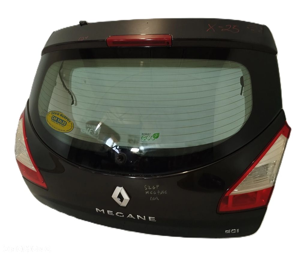 KLAPA BAGAŻNIKA TYLNA RENAULT MEGANE III 08-12 HB - 5