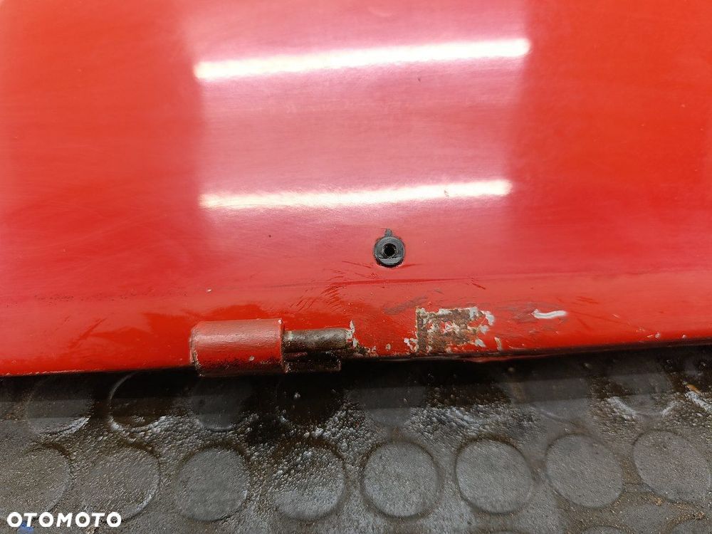 KLAPA BAGAŻNIKA FIAT 126 CZERWONA - 12