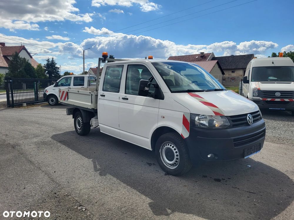 Volkswagen Transporter t5 lift doka super stan klima serwisowany - 2