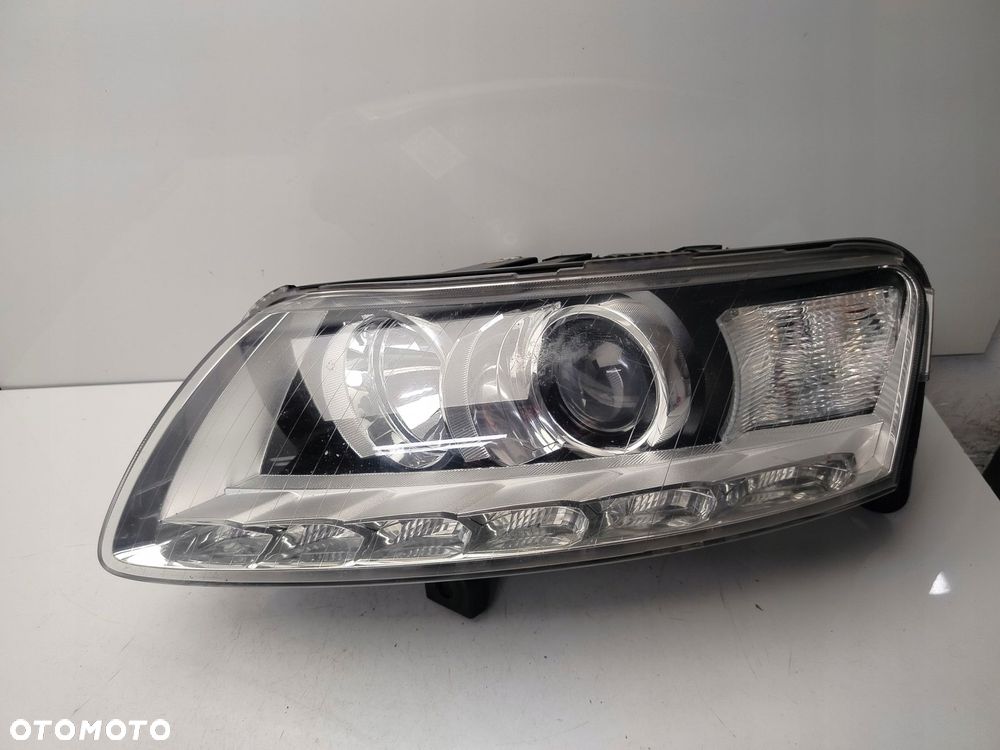 audi a6 c6 04r- reflektor lampa lewy przód lewa przednia xenon - 1