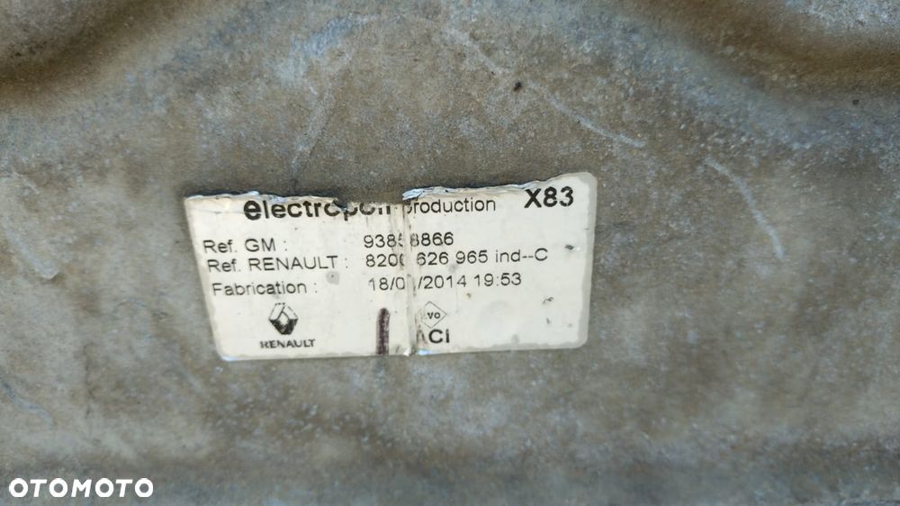 KOŁYSKA SANKI WÓZEK TRAFIC VIVARO PRIMASTAR 01-14 8200626965 NO 625/197 - 2