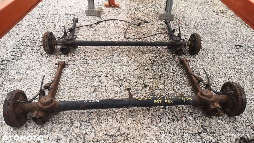 OPEL AGILA A / CORSA C BELKA ZAWIESZENIA TYŁ (dostępne 5 sztuk belek) - 1