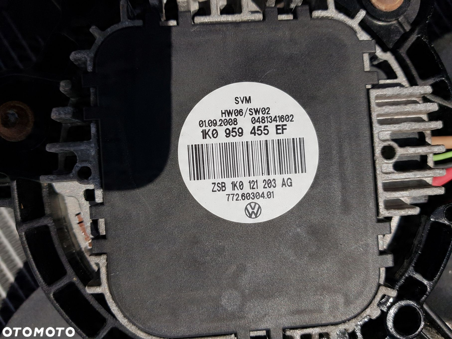 SKODA SUPERB II 2 08-12r 1.9 TDI PAS PRZEDNI CHŁODNICE WENTYLATOR - 10