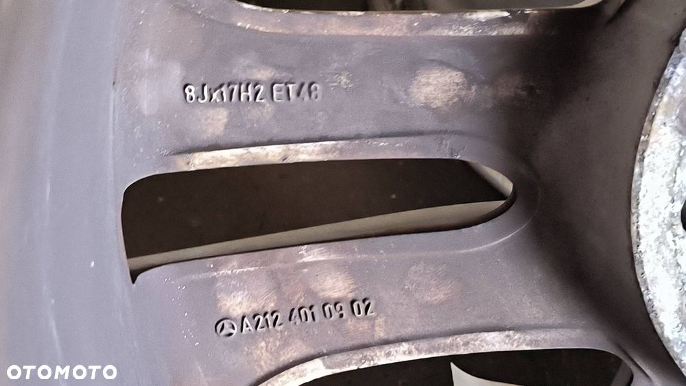 FELGA ALUMINIOWA 17 MERCDES-BENZ KLASA-E W212 A2124010902 - 2
