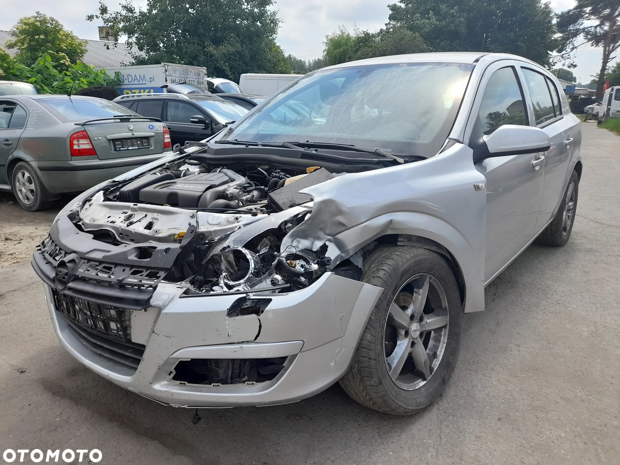 OPEL ASTRA H DRZWI LEWY TYŁ LEWE TYLNE Z157 2AU - 20
