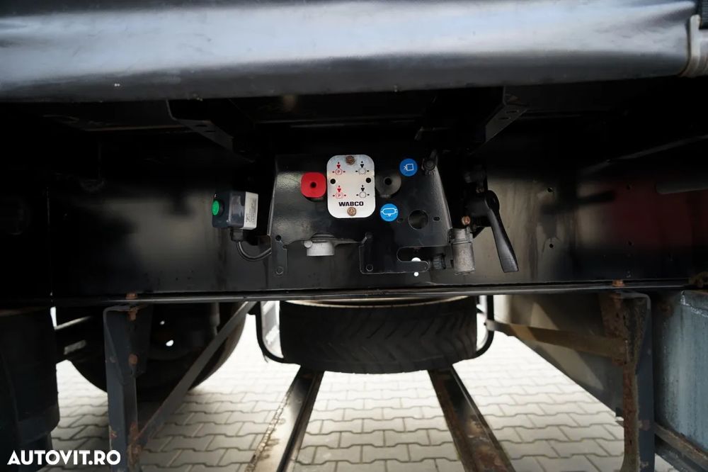 Kögel CORTINĂ KOGEL / STANDARD / ACOPERIȘ SUSPENDAT / CONTENIER PENTRU PALEȚI - 24