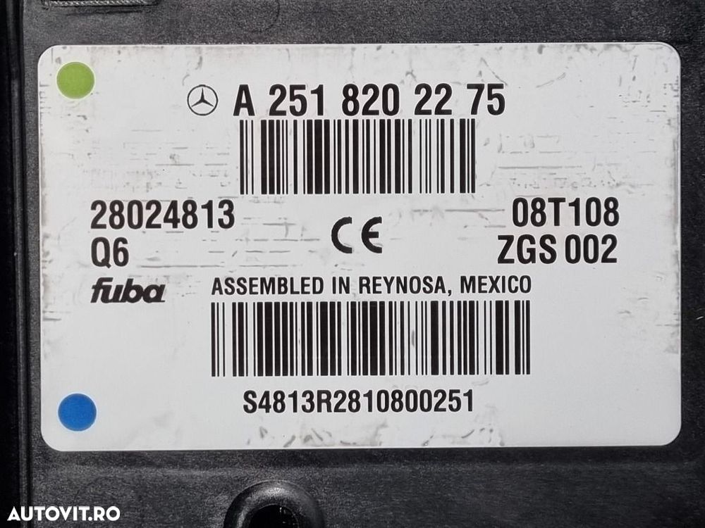 Antena Mercedes ML W164 2005 - 2008 SUV (1186) A2518202275 - 3
