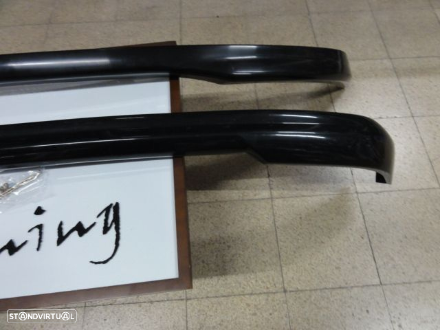 Kit Lip / Spoiler frontal + Traseiro  Honda Civic 92-95 3 Portas Type R style em plástico ABS - 12